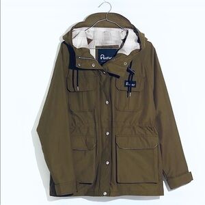 Madewell x Penfield Kasson Jacket Dark Olive Size S NEW